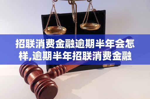 招联消费金融逾期半年会怎样,逾期半年招联消费金融如何处理