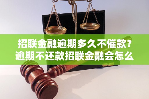 招联金融逾期多久不催款？逾期不还款招联金融会怎么处理？