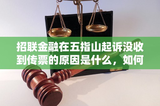 招联金融在五指山起诉没收到传票的原因是什么，如何应对