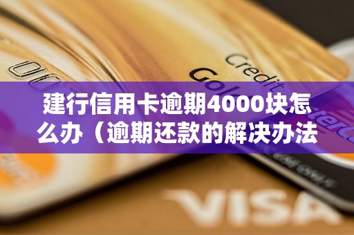 建行信用卡逾期4000块怎么办（逾期还款的解决办法）