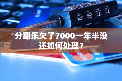 分期乐欠了7000一年半没还如何处理？