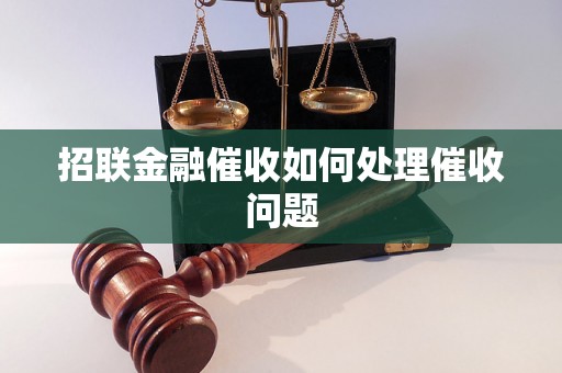 招联金融催收如何处理催收问题