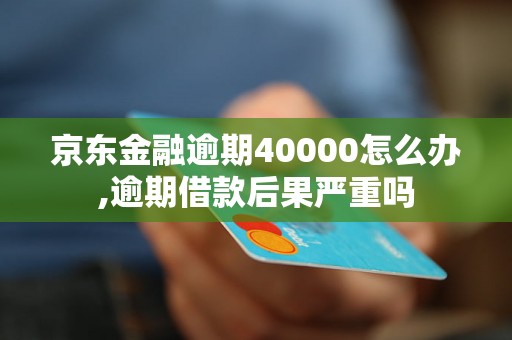 京东金融逾期40000怎么办,逾期借款后果严重吗