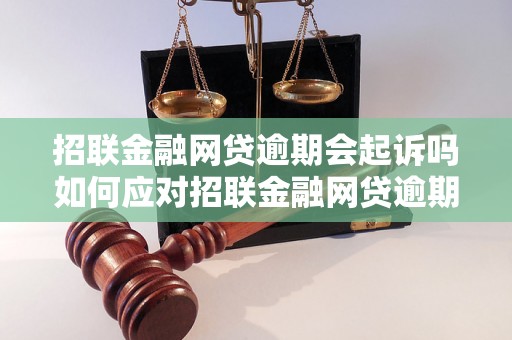 招联金融网贷逾期会起诉吗如何应对招联金融网贷逾期问题