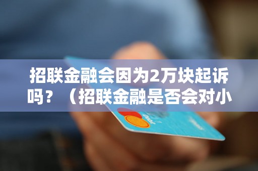 招联金融会因为2万块起诉吗？（招联金融是否会对小额借款进行起诉）