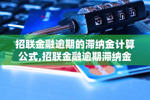 招联金融逾期的滞纳金计算公式,招联金融逾期滞纳金收取标准