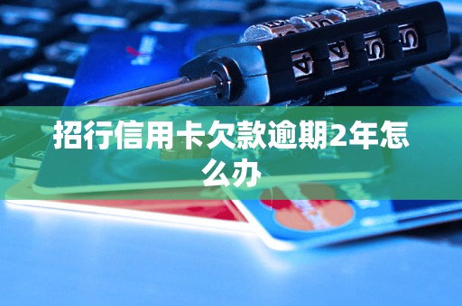 招行信用卡欠款逾期2年怎么办