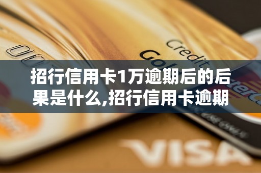 招行信用卡1万逾期后的后果是什么,招行信用卡逾期1万会有什么影响