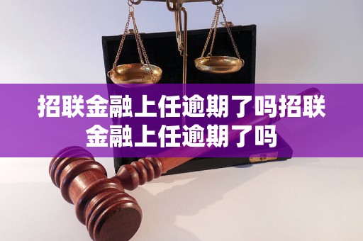 招联金融上任逾期了吗招联金融上任逾期了吗