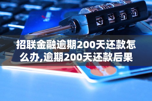 招联金融逾期200天还款怎么办,逾期200天还款后果如何