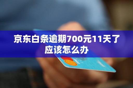 京东白条逾期700元11天了应该怎么办