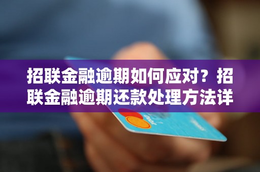 招联金融逾期如何应对？招联金融逾期还款处理方法详解