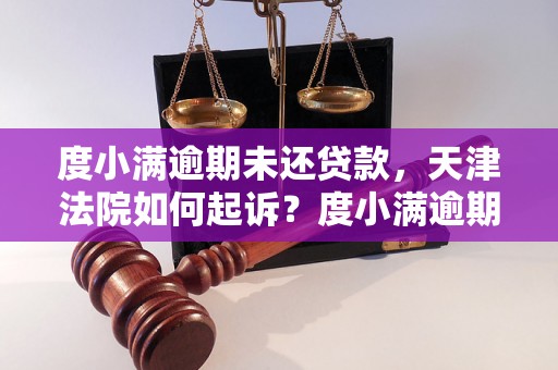 度小满逾期未还贷款，天津法院如何起诉？度小满逾期逃避还款法律后果详解