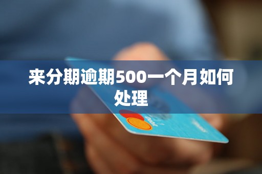 来分期逾期500一个月如何处理