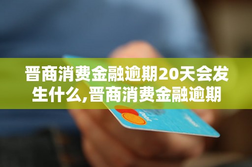 晋商消费金融逾期20天会发生什么,晋商消费金融逾期20天的后果