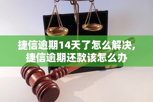 捷信逾期14天了怎么解决,捷信逾期还款该怎么办