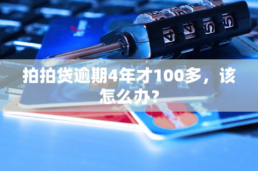 拍拍贷逾期4年才100多，该怎么办？