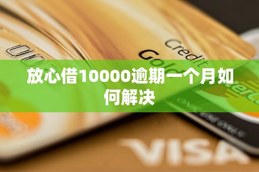 放心借10000逾期一个月如何解决