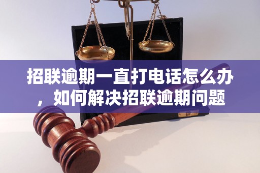 招联逾期一直打电话怎么办，如何解决招联逾期问题