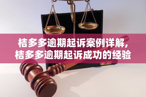 桔多多逾期起诉案例详解,桔多多逾期起诉成功的经验分享