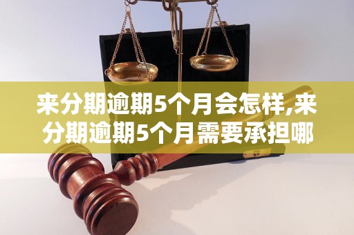 来分期逾期5个月会怎样,来分期逾期5个月需要承担哪些后果