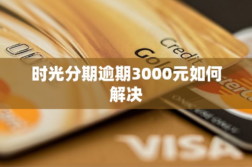 时光分期逾期3000元如何解决