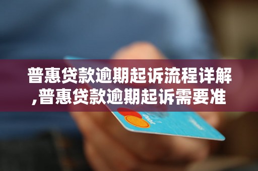 普惠贷款逾期起诉流程详解,普惠贷款逾期起诉需要准备哪些材料