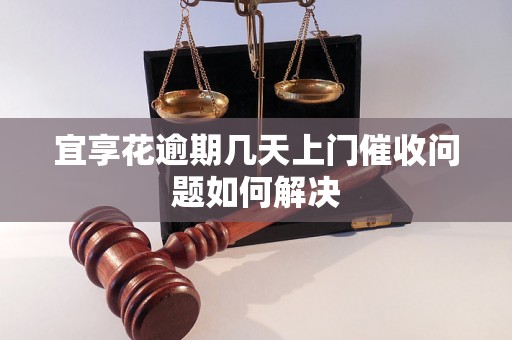 宜享花逾期几天上门催收问题如何解决