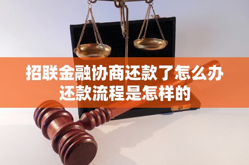 招联金融协商还款了怎么办还款流程是怎样的