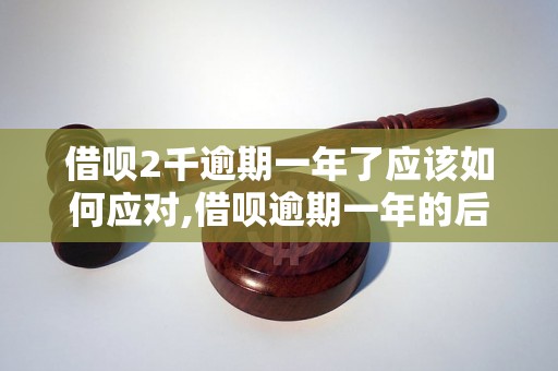 借呗2千逾期一年了应该如何应对,借呗逾期一年的后果及解决办法