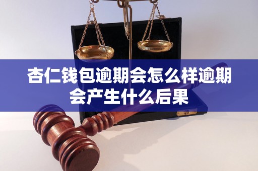 杏仁钱包逾期会怎么样逾期会产生什么后果