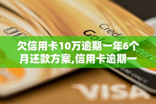 欠信用卡10万逾期一年6个月还款方案,信用卡逾期一年6个月的后果