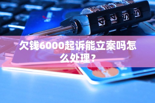 欠钱6000起诉能立案吗怎么处理？