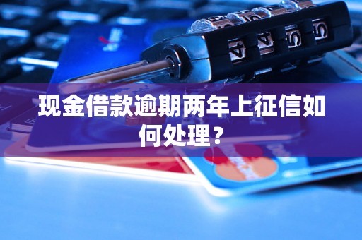 现金借款逾期两年上征信如何处理？