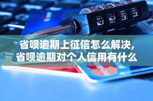 省呗逾期上征信怎么解决,省呗逾期对个人信用有什么影响