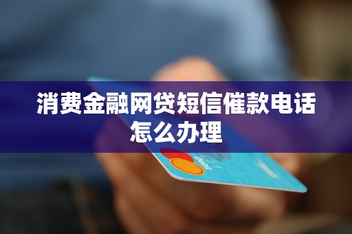 消费金融网贷短信催款电话怎么办理