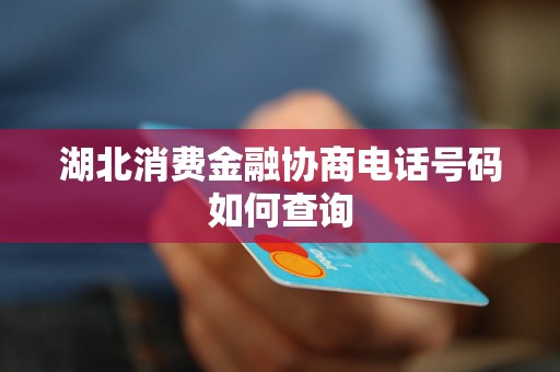 湖北消费金融协商电话号码如何查询