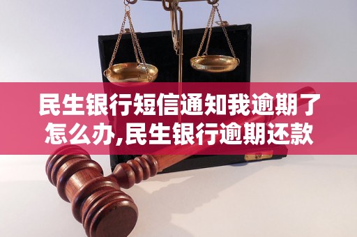 民生银行短信通知我逾期了怎么办,民生银行逾期还款处理方法