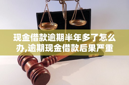 现金借款逾期半年多了怎么办,逾期现金借款后果严重吗