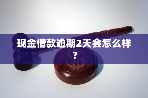 现金借款逾期2天会怎么样？