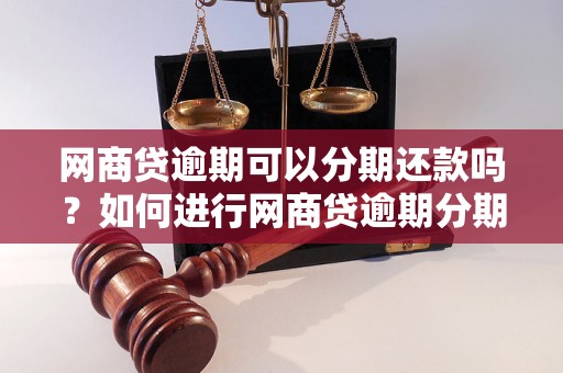 网商贷逾期可以分期还款吗？如何进行网商贷逾期分期还款流程