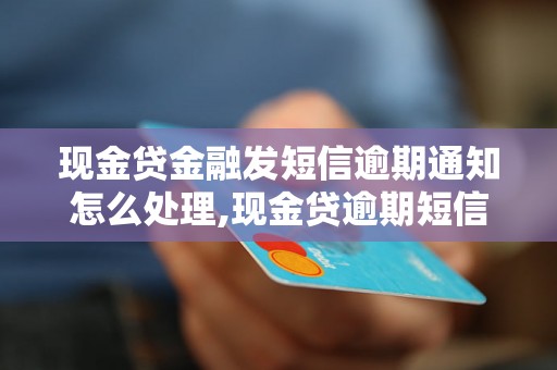 现金贷金融发短信逾期通知怎么处理,现金贷逾期短信通知内容详解