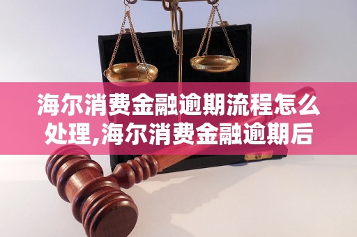 海尔消费金融逾期流程怎么处理,海尔消费金融逾期后果及解决方案