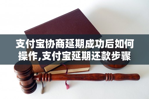 支付宝协商延期成功后如何操作,支付宝延期还款步骤详解