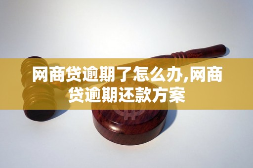 网商贷逾期了怎么办,网商贷逾期还款方案