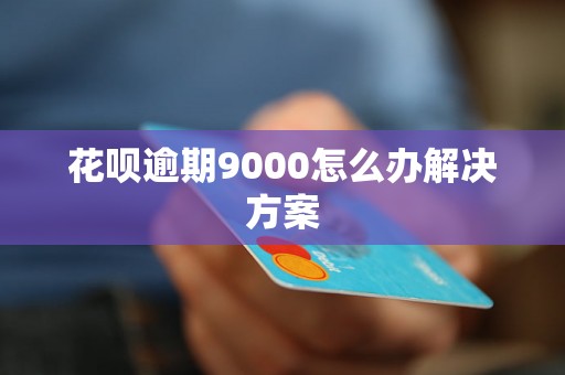 花呗逾期9000怎么办解决方案