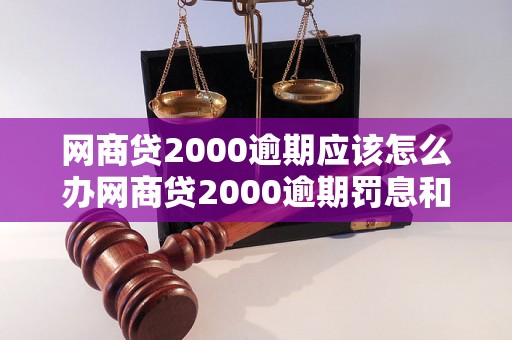 网商贷2000逾期应该怎么办网商贷2000逾期罚息和逾期利息怎么计算