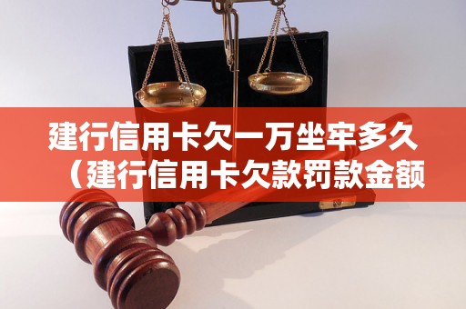 建行信用卡欠一万坐牢多久（建行信用卡欠款罚款金额和刑期）