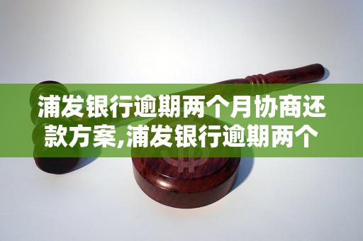 浦发银行逾期两个月协商还款方案,浦发银行逾期两个月申请延期还款流程