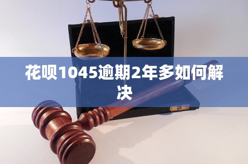 花呗1045逾期2年多如何解决